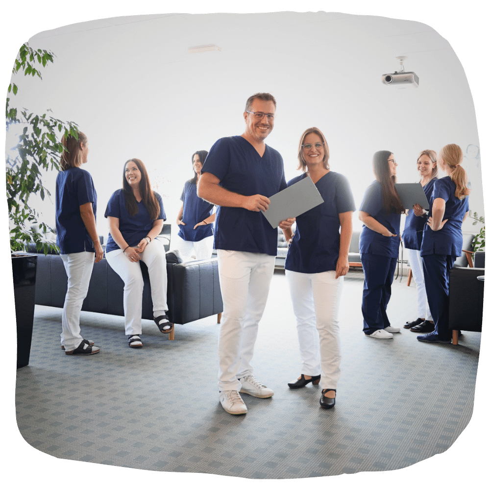 Team KWK mit Fr. Ott